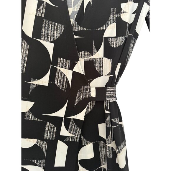 Ann Taylor Long Sleeve Wrap Dress with Tie Waist - Small - Picture 6 of 6